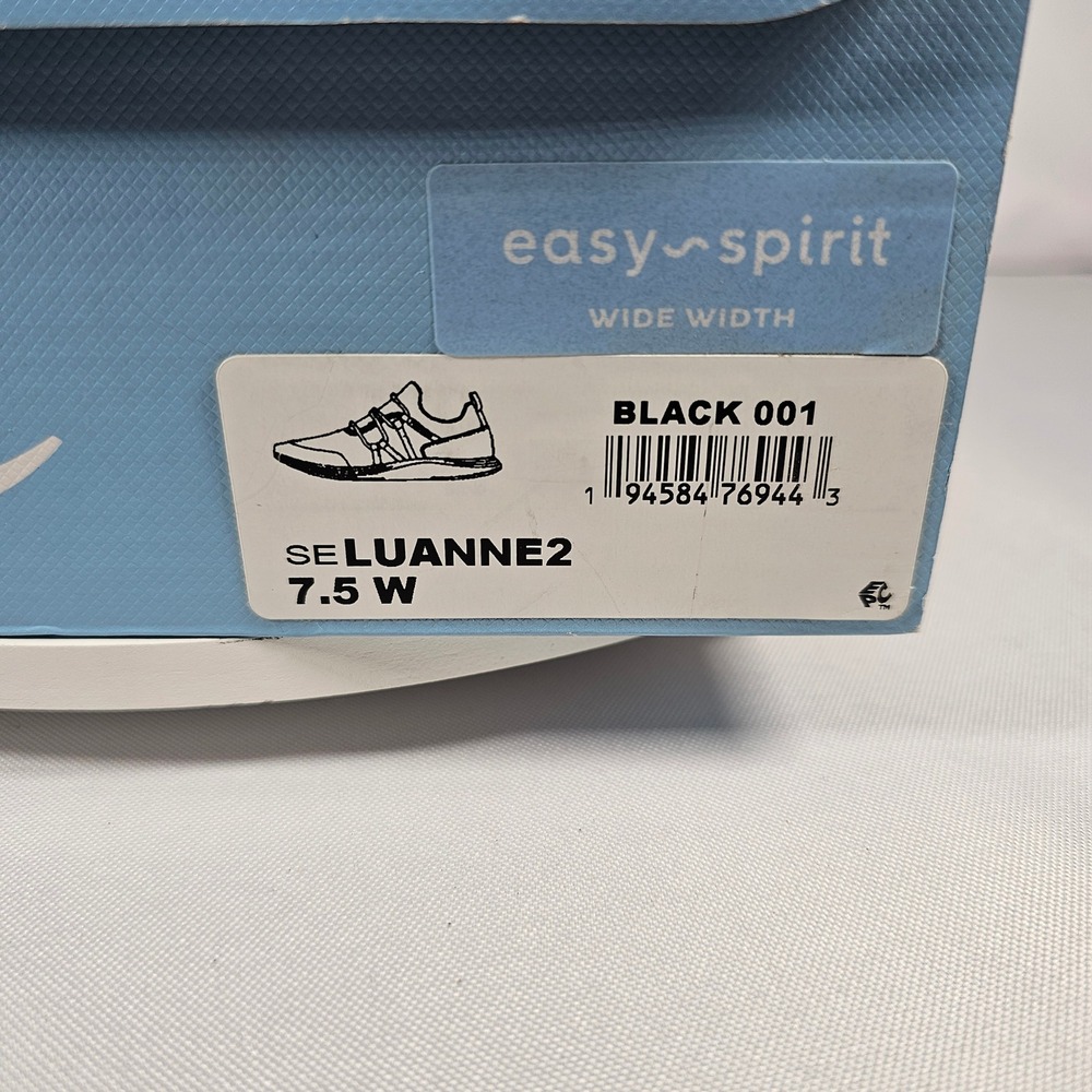 Easy Spirit Luanne 2 Black‎ Walking Sneakers Comfort Shoes Womens 7.5W - Picture 7 of 7